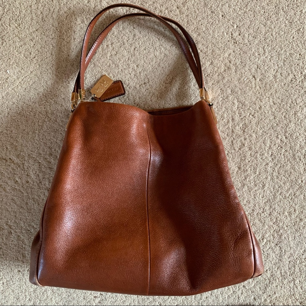 Coach Phoebe Madison Leather Shoulder Bag